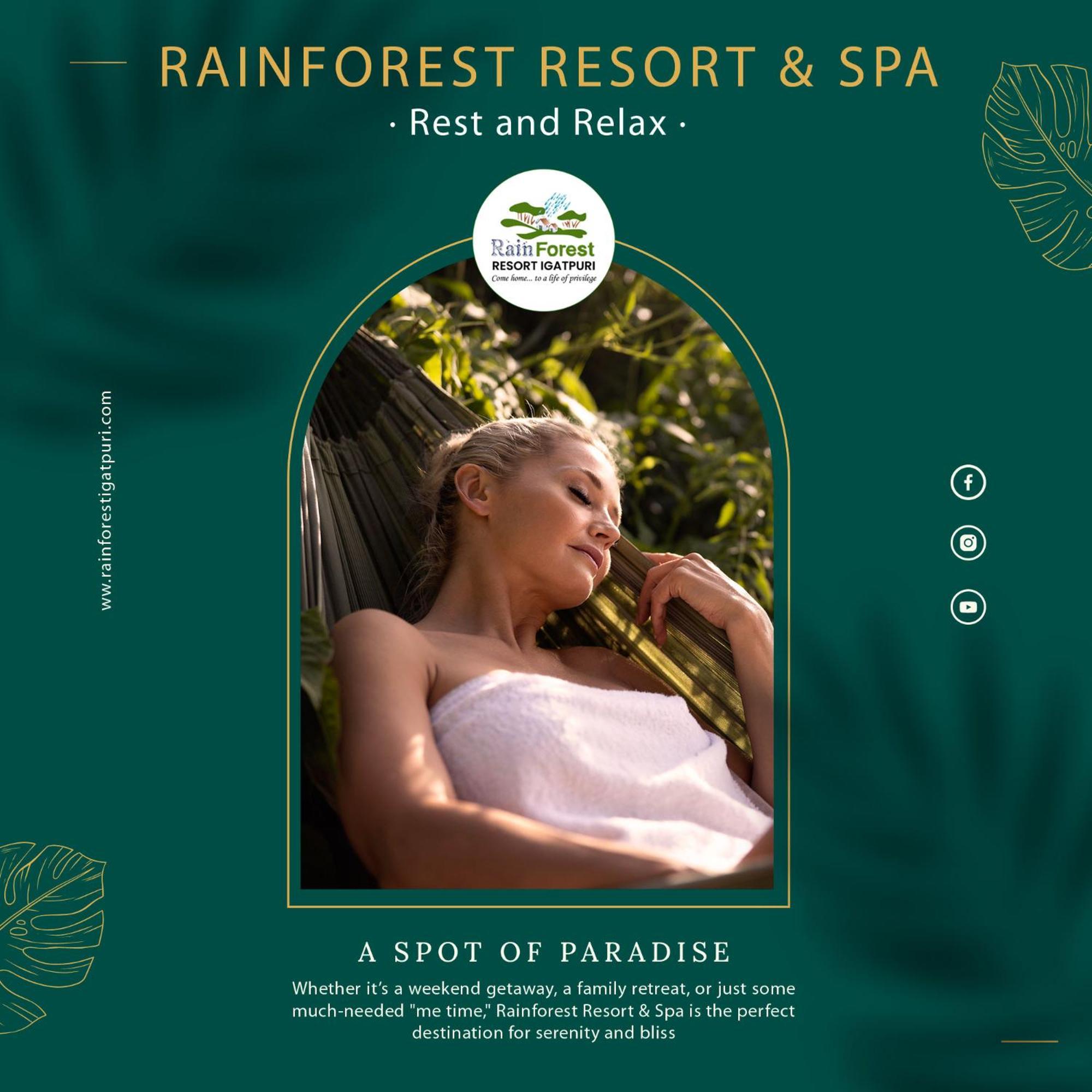 Rainforest Resort And Spa, Igatpuri -Nature'S Luxury Awaits Exteriér fotografie